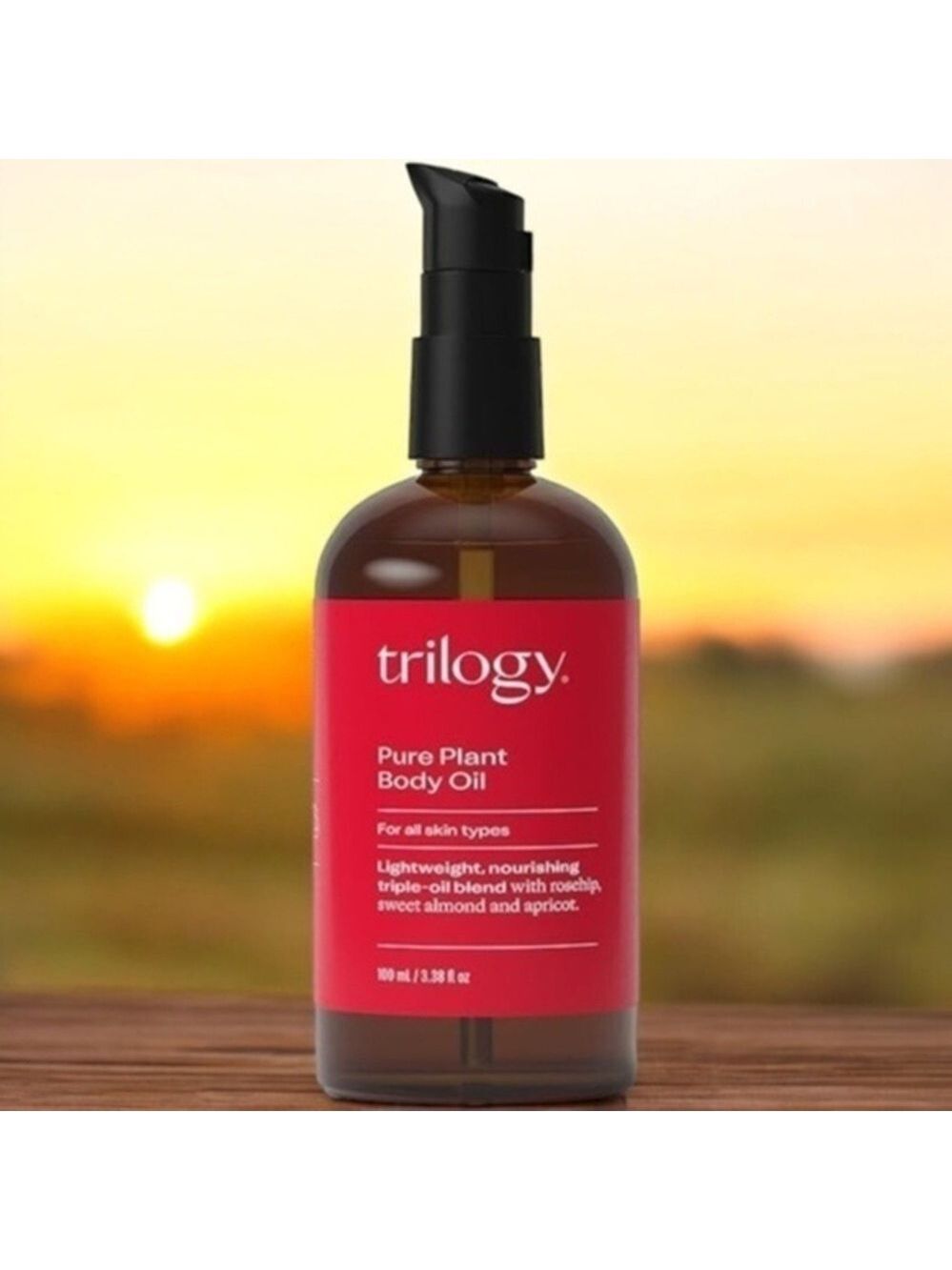 TRILOGY Pure Plant Body Oil, Nourishing Blend for Smooth Skin, 3.38 fl oz  NWT